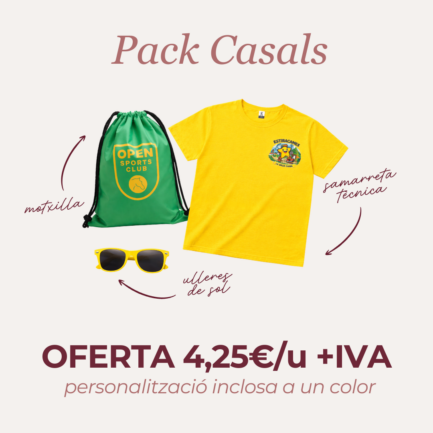 Oferta - Pack Casals d'Estiu