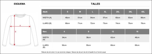 TALLES AFA SAMARRETA